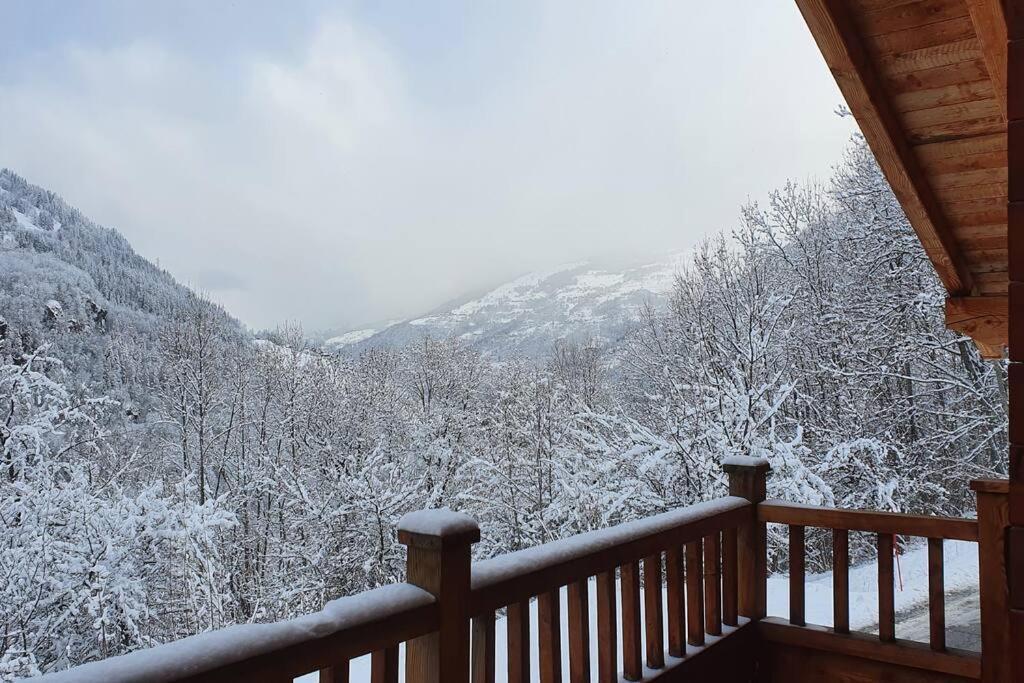 Chalet Entier 110M2 Avec Vue Et Sauna A 10 Min Des Pistes Sainte-Foy-Tarentaise Dış mekan fotoğraf